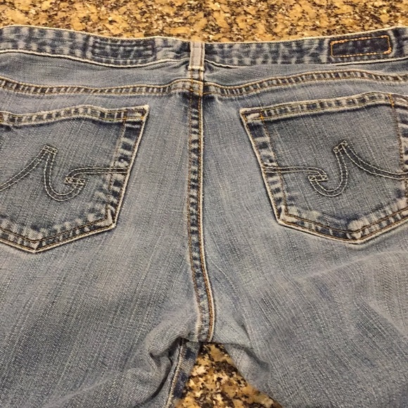 AG the Angel bootcut distressed size 29R - Picture 6 of 8